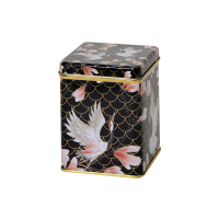 Cranes square tin 100 g with hinged lid