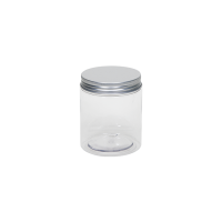 PET jar with aluminium screw lid, 250 ml