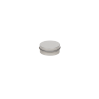 Pill box round with  slip lid, small